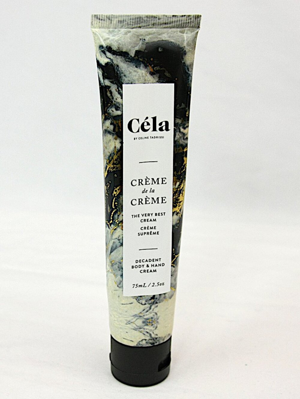 NEW Cela Tadrissi Decadent Body and Hand Creme de la Creme Sealed 2.5 oz Tube